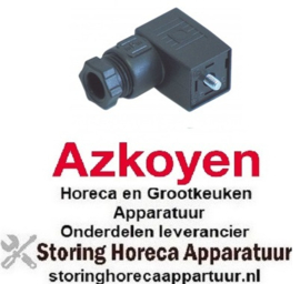 370400256 -Steker GICAR voor stroommeter AZKOYEN