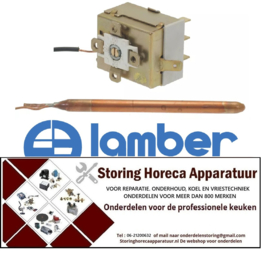P390390460 - Thermostaat t.max. 90°C instelbereik 30-90°C LAMBER