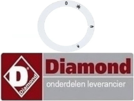 149171520 - Sticker voor knop van gaskraan fornuis DIAMOND G77/6F11T-N
