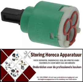 117719136 - Keramische cartouche H1 30mm H2 40,5mm H3 62mm D1 ø 40mm D2 ø 25,5mm type N40D as ø 10x10,5mm