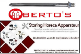 434417739 - Verwarmingselement 4000W 230V voor Bertos
