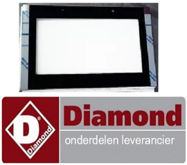 82521100340 - Buitenraam voor oven deur DIAMOND C5FV6-N