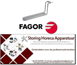 698416628 -Verwarmingselement 2000W 230V VC 1 L 298mm B 49mm H 179mm L1 19mm L2 279mm H1 150mm H2 31mm Fagor