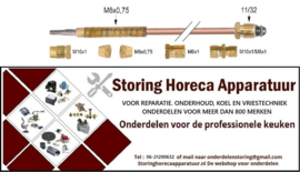 271102005	- Thermokoppelset 6-delig L 600 mm