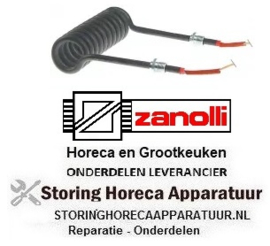 954418117 - Verwarmingselement 1200W 230V VC 1 inbouwpositie boven L 147mm B 157mm L1 100mm ZANOLLI