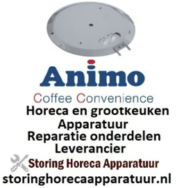 234417301 - Kookplaat 82W 230V VC 1 ø 134mm H 5mm passend voor koffiemachine  ANIMO