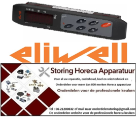 601378216 -Elektronische regelaar ELIWELL type IWK model WK2600100H080 inbouwmaat 150x30mm Eliwell