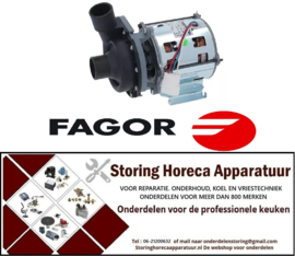 P429500321 - Waspomp type 2/102FA10 50Hz 0,26kW 230V ingang ø 38mm uitgang ø 38mm fasen 1 L 195mm voor vaatwasser FAGOR