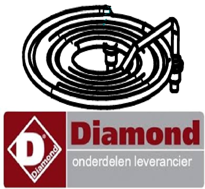 524.4016.51050 - Verwarmingselement voor warmwaterapparaat DIAMOND BAC-75/R