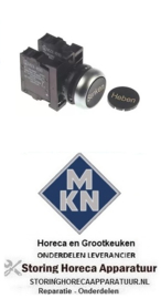 2513464651 - Drukschakelaar inbouw ø22mm 1NC/1NO voor MKN