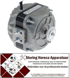 162601022 - Ventilatormotor 10W 230V 50-60H kabellengte 500mm 1300U/min