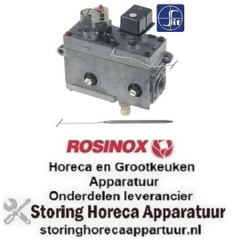 128106931 -Gasthermostaat SIT type MINISIT 710 t.max. 310°C 70-310°C gasingang 1/2" gasuitgang 3/8" ROSINOX