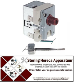 313375774 -  Maximaalthermostaat uitschakeltemp. 365°C 1-polig 16A voeler ø 4mm voeler L 96mm pijp ø 1160mm
