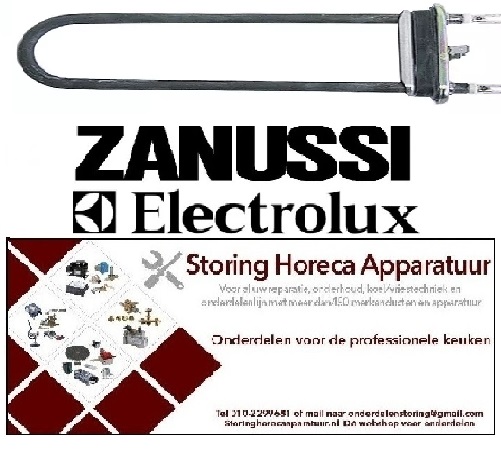 494415460 - Verwarmingselement 1000W 230V flens 70x18mm L 230mm B 65mm ELECTROLUX