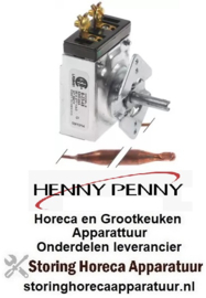 335376035 - Thermostaat t.max. 121°C instelbereik 15,5-121°C 1-polig 1NO voeler ø 8,4mm voeler L 98mm HENNY-PENNY