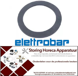 185507541 - Vlakpakking rubber wasarmhouder vaatwasser ELETTROBAR