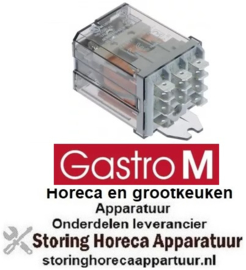 213380808 - Vermogensrelais 230 VAC 16A voor glazenspoelmachine GASTRO M