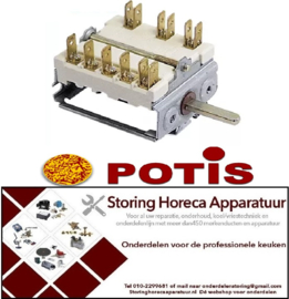 620300004 - Nokkenschakelaar 7 schakelstanden POTIS