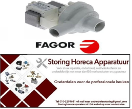 962501561 -Afvoerpomp 38W 200-240V ingang ø 30mm uitgang ø 24mm 50/60Hz FAGOR