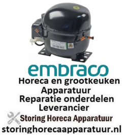 171605305 -Compressor koelmiddel R290 type NEK6213U 220-240V 50Hz MBP 11,6kg 1/2HP cilinderinhoud 12,11cm³ CSIR  EMBRASCO