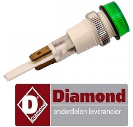 VE636166465 - Signaallamp groen Bain-Marie DIAMOND E7/BM8T