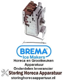 386390286 - Thermostaat RANCO type K50L3383 capillaire 1500mm instelbereik +1 tot +3°C BREMA