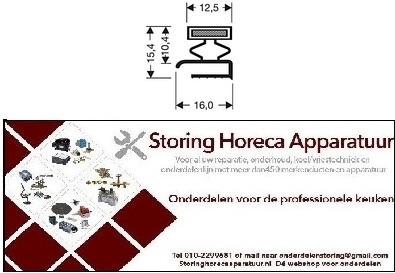 DEURRUBBERS HORECA EN GROOTKEUKEN KOEL EN VRIESKASTEN OP MAAT GEMAAKT