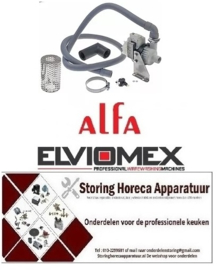 249499133 -Afvoerpomp set ingang ø 24mm uitgang ø 24mm 230V 65W 50Hz HANNING type BE20B2-017 ALFA