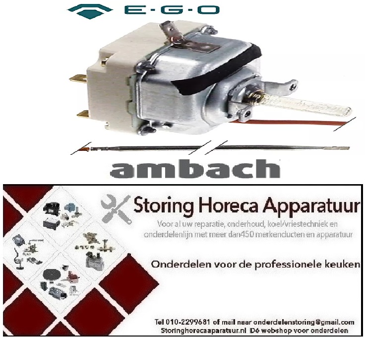 513375552 - Thermostaat t.max. 300°C AMBACH elektrische grillplaat 7EBP-40-L
