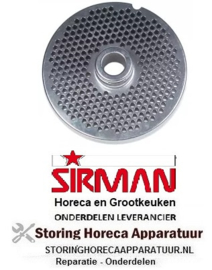732696152 - Gatenschijf grootte 42 gat ø 4,5 mm met naaf 1 RVS ø 130 mm SIRMAN