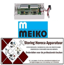 236403115 -Displayprintplaat voor vaatwasser L 141mm B 55mm kabellengte 140mm met behuizing Meiko