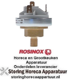 520541074 -Pressostaat ø 45mm activeringsdruk 0,5bar resetdruk 0,35bar drukaansluiting verticaal ROSINOX