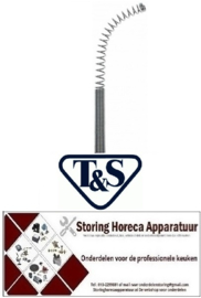 175594239 - RVS veer voor voorspoeldouche T&S