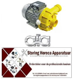 662499271 -Pomp ingang ø 63mm uitgang ø 61mm type ZF650SX 230/400V 50Hz fasen 3 0,95kW L 340mm ATA