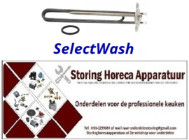 392230113 - Verwarmingselement 2600W Boiler - 230V inbouw ø 38,5mm SELECTWASH