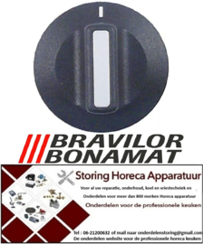 383111383 - Knop nulstreep zwart waterkoker BRAVILOR HW520