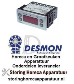 113378022 -Elektronische regelaar ELIWELL type ID974 inbouwmaat 71x29mm 230V spanning AC NTC/PTC DESMON