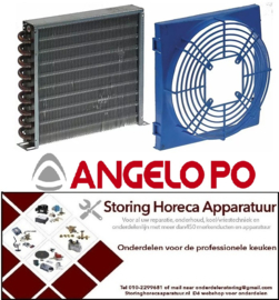 1077.50247 - Verdamper L 255mm H 255mm B 50mm voor koeling ANGELO PO