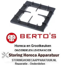 112210215 - Branderrooster B 390mm L 390mm BERTOS