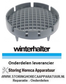 16560003259 - Zeef AD ø 137mm H 49mm voor afvoereenheid vaatwasser WINTERHALTER GS302 - GS310 - GS315