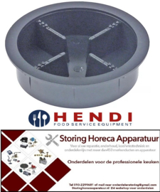 196650169 - Lekbak voor citruspers kunststof zwart HENDI