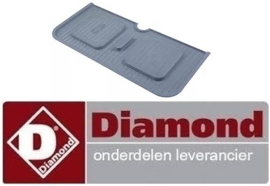 194121123 - Vlakfilter voor tank vaatwasser DIAMOND DK7/2-NP