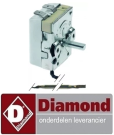 433402503000 - Themostaat t.max. 300°C voor bakplaat DIAMOND ES6/PLT-N