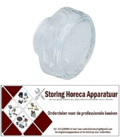 H125359661 - Glas voor binnenverlichting oven vlak ø 57 mm