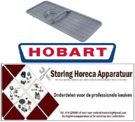 172517586 - Vlakfilter H 43mm L 525mm B 220mm voor vaatwasser HOBART