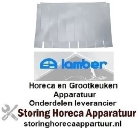 8343456018 - Dubbel gordijn 665x470 mm voor vaatwasser LAMBER