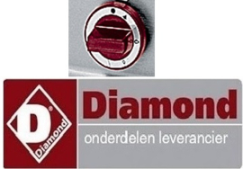 11661206900 - Knop voor fornuis DIAMOND G65/2F4T -ROOD-