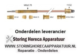 00640102006 - Thermokoppelset 6-delig L 1200 mm