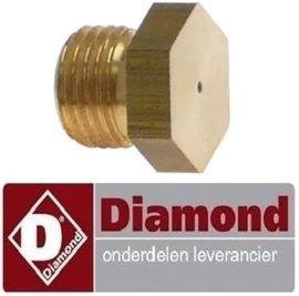 540RTCU900236 - Sproeiers propaangas / flessengas voor friteuse DIAMOND