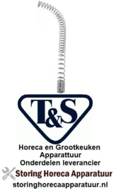 695594184 - Veer RVS standaard voorspoeldouche  T&S